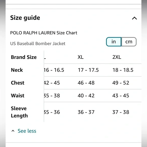 Men 2XLT xxl tall POLO Ralph Lauren lightweight bleaker down jacket aviator navy - Picture 8 of 8